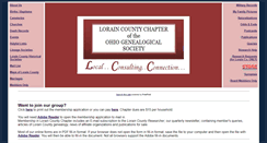 Desktop Screenshot of loraincoogs.org